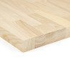 Schody stopień 100x27x3 cm drewniany buk mikrowczep surowy A/B