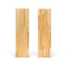 Schody stopień 100x25x3 cm drewniany buk mikrowczep lakierowany bezbarwny A/B