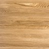 Blat dębowy 190x80x3 cm lity A/B olejowany bezbarwny