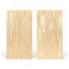 Blat drewniany 150x120x3 cm jesion mikrowczep surowy A/B