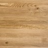 Blat dębowy 350x90x3 cm lity B/B olejowany bezbarwny