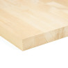 Blat drewniany 200x60x3 cm jesion mikrowczep surowy A/B