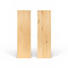 Schody stopień 100x25x3 cm drewniany buk lity olejowany bezbarwny A/B