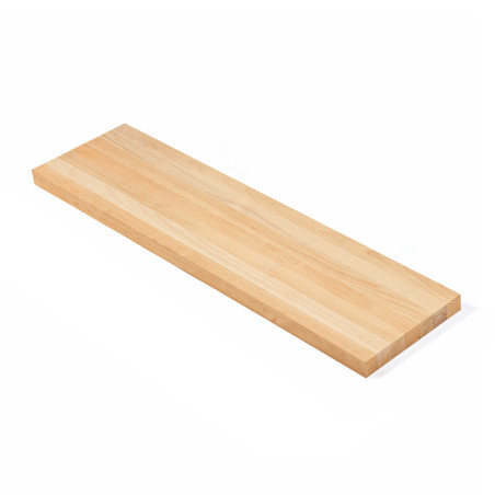 Schody stopień 100x25x4 cm drewniany buk lity olejowany bezbarwny A/B