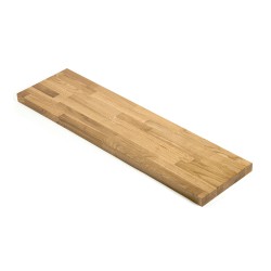 Schody stopień 80x30x4 cm dębowy mikrowczep A/B olejowany bezbarwny