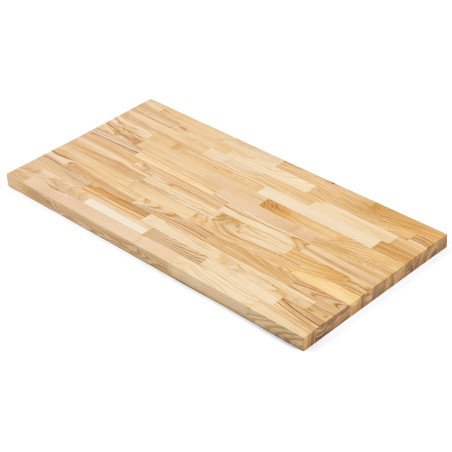 Blat 70x50x3 cm jesionowy mikrowczep A/B olejowany bezbarwny