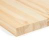 Blat 160x110x4 cm jesionowy lity A/B olejowany bezbarwny