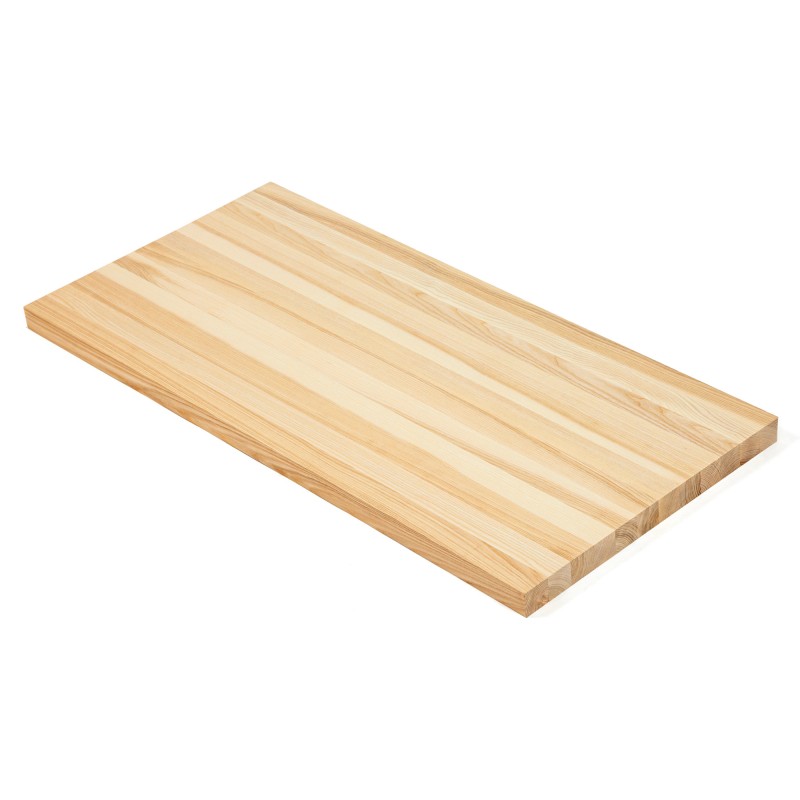 Blat 90x50x4 cm jesionowy lity A/B olejowany bezbarwny Blat 90x50x4 cm jesionowy lity A/B olejowany bezbarwny