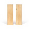 Parapet 120x10x3 cm bukowy lity A/B olejowany bezbarwny