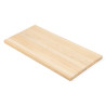 Blat drewniany 100x50x4 cm buk lity surowy A/B