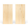Blat drewniany 110x90x4 cm buk lity surowy A/B