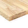 Blat drewniany 110x110x4 cm jesion mikrowczep olejowany bezbarwny A/B