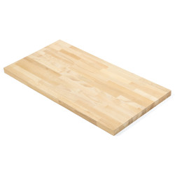 Blat drewniany 100x50x3 cm buk mikrowczep surowy A/B