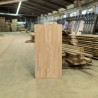 Blat drewniany 100x50x3 cm buk mikrowczep surowy A/B