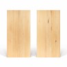 Blat 100x80x1.9 cm bukowy lity A/B olejowany bezbarwny