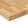 Blat 160x100x4 cm bukowy mikrowczep A/B lakierowany bezbarwny