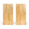 Blat 220x100x3 cm bukowy mikrowczep A/B lakierowany bezbarwny