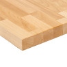 Blat drewniany 100x100x3 cm buk mikrowczep olejowany bezbarwny A/B