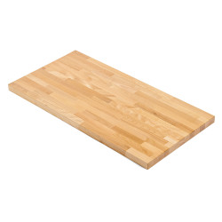 Blat drewniany 100x50x1.9 cm buk mikrowczep olejowany bezbarwny A/B