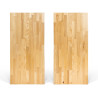 Blat drewniany 100x100x4 cm buk mikrowczep lakierowany bezbarwny A/B