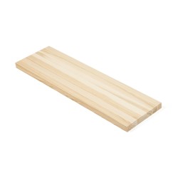 Parapet 180x40x3 cm jesionowy lity A/B surowy