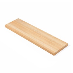 Parapet 100x20x3 cm bukowy lity A/B olejowany bezbarwny