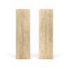 Parapet 150x30x1.9 cm dębowy lity A/B surowy