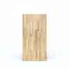 Blat drewniany 190x60x1.9 cm dąb mikrowczep surowy B/B