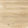 Blat 220x50x1.9 cm dębowy lity B/B surowy