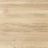 Blat 280x50x1.9 cm dębowy lity A/B surowy