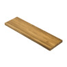 Schody stopień 100x26x4 cm drewniany dąb lity lakierowany bezbarwny B/B