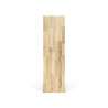 Schody stopień 100x25x3 cm drewniany dąb mikrowczep surowy B/B