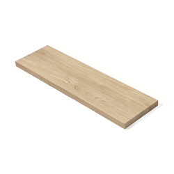 Schody stopień 100x25x4 cm drewniany dąb lity surowy A/B