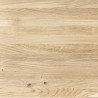 Blat drewniany 240x100x1.9 cm dąb lity surowy B/B