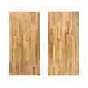 Blat drewniany 220x70x4 cm dąb mikrowczep olejowany bezbarwny A/B