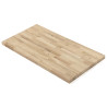 Blat drewniany 170x90x4 cm dąb mikrowczep surowy B/B