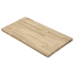 Blat drewniany 220x110x4 cm dąb mikrowczep surowy A/B