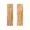 Schody stopień 100x25x3 cm drewniany dąb mikrowczep olejowany bezbarwny A/B