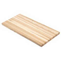 Blat 90x70x3 cm jesionowy lity A/B lakierowany bezbarwny