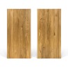 Blat dębowy 170x80x1.9 cm lity A/B lakierowany bezbarwny