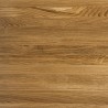 Blat dębowy 260x100x3 cm lity A/B lakierowany bezbarwny