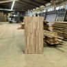 Blat 100x80x4 cm dębowy mikrowczep B/B surowy