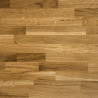 Blat drewniany 240x100x1.9 cm dąb mikrowczep lakierowany bezbarwny A/B