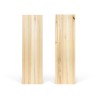 Parapet 100x10x3 cm jesionowy lity A/B surowy