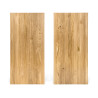 Blat drewniany 100x100x1.9 cm dąb lity olejowany bezbarwny A/B