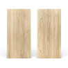 Blat drewniany 110x70x4 cm dąb lity surowy A/B