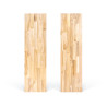 Schody stopień 100x28x4 cm drewniany jesion mikrowczep olejowany bezbarwny A/B