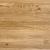 Blat drewniany 140x50x1.9 cm dąb lity olejowany bezbarwny B/B
