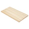 Blat 300x80x4 cm jesionowy lity A/B surowy