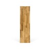 Schody stopień 110x27x3 cm dębowy mikrowczep B/B lakierowany bezbarwny